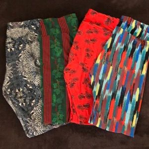 Lularoe OS leggings are of 4
